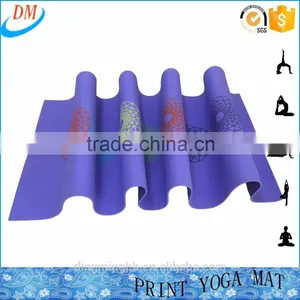 Good Design Full Color Print Flower Ceo-friendly TPE Yoga Mat for Yoga Silk Screen Print Digital Print thumbnail-2