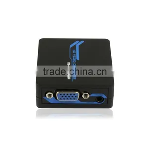 New Arrival MHL To VGA + 3.5mm AUDIO/SPDIF Mini Converter, With Micro Usb to Micro Usb Power Cable, Factory Supply thumbnail-1