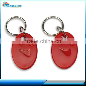 Protocol ISO14443A Rewritable NFC Keyfob Key Tag With Factory Price thumbnail-1