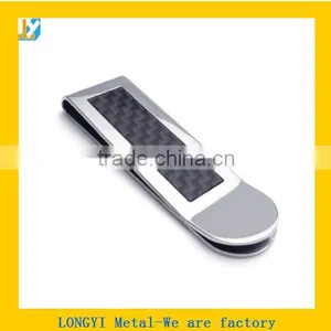 Custom Carbon Fiber Blank Metal Money Clip thumbnail-6
