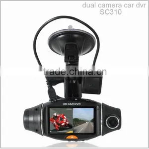 Wide Angle 2.7 Inch TFT LCD Panel Dual Lens Car Camera With Gps thumbnail-2