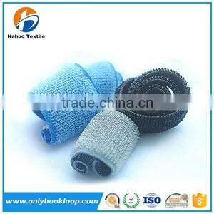 Custom Adjustable Elastic Hook and Loop Straps, Logo Printed Elastic Hook and Loop Tape thumbnail-1