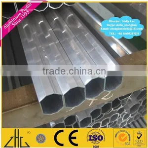 Wow!! 6061 T6 Triangle Aluminium Pipe Custom Made Foshan/ Triangular Aluminium Tube Profile Factory/item Aluminium Profile 40x40 thumbnail-4