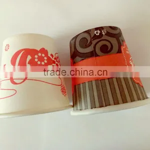 Custom Printed 2.5 Oz, 3 Oz, 4 Oz, Single PE Wall Paper Tea Tasting Cup thumbnail-3