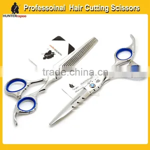 HUNTERrapoo Professional 6.0 Inch Hair Cutting Shears Set.Stainless Steel Barber Scissors thumbnail-2