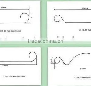 High Quality Roller Shutter Door Roll Forming Machine / Roller Shutter / Rolling Slats Making Machine thumbnail-2