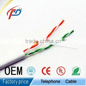 Cat3 2pairs UnShielded Twisted Telephone Cable thumbnail-1