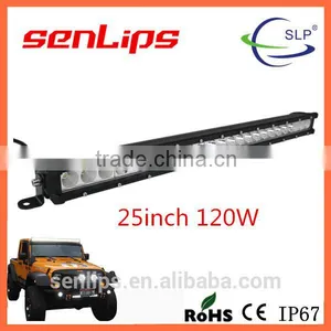 120W Waterproof Car Led Light Bar 12v for Trucks 25inch Camping Led Strip Light Bar thumbnail-1