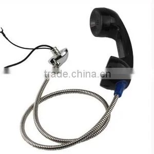 3.5 Jeck Telephone Handset Jack T6 Intercom Phone Auto Dia Emergency Telephone Armoured Cord Line thumbnail-1