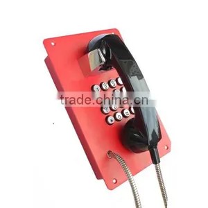 Elevator Parts Telephone Emergency Phone With SOS Device Telephone Vandal Resistant KNZD-07 thumbnail-3