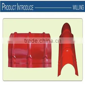 Roof Ridge Tiles Roll Forming Machine of Different Type in China thumbnail-1