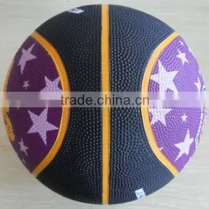 (PU,PVC,rubber) Basketball Official Size 5 Good Quality thumbnail-5
