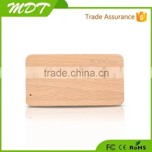 New 8000mAh Xylon Mobile Power Supply Custom-made Charging Treasure With Good Quality Wooden Powerbank thumbnail-3