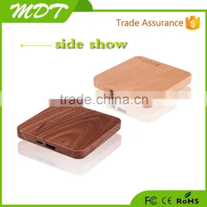 2015 Best Selling Gift Wood Power Bank 5200mah Portable Power Bank Charger of Usb Rohs Power Bank thumbnail-2