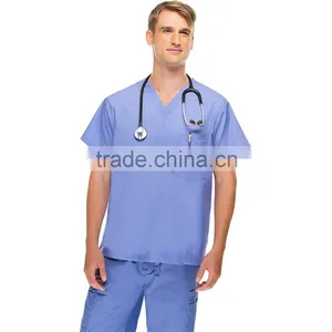 2016 New Style Medical Scrubs Wholesale/nursing Uniform Medical Uniform Scrubs Cheap/OEM Scrub Suits Tops & Pants Manufacturer thumbnail-4