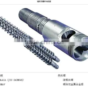 PVC Conical Twin Screw Extruder Machine thumbnail-2