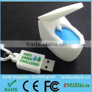Toilet USB Flash Drive / Portable Toilet USB Flash Drive / Restroom USB Flash Drive thumbnail-1
