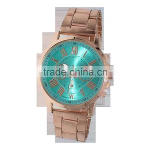 Cheap Rose Gold Color Stainless Steel Band Women's Watch thumbnail-3
