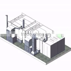 JF Glass Paint Booth for Sale Painting Line Wood Painting Line thumbnail-3