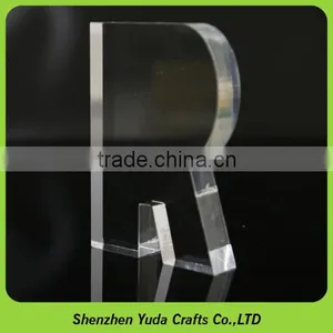Laser Engraved Acrylic Clear Letter Blocks Wholesale Price Solid High Transparent Cutting Acrylic Blocks thumbnail-1