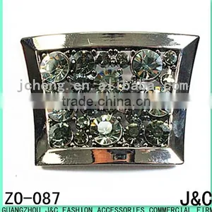Rectangle Shaped Alloy Rhinestone Lady Shoes Accessory thumbnail-1