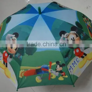 19inch Many New Heat Transfer Cartoon Character School Girl Umbrella thumbnail-6