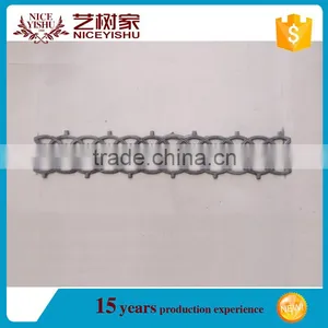 Casting Wrought Iron Ornamental Fence Accessories Flower/Leaves Steel Art Parts thumbnail-1