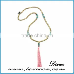 Natural Colorful Stone Gemstone Latest Design Beads Necklace thumbnail-3