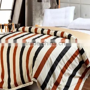 ChuangHui Brand 100% Mulberry Silk Quilt With Pure Cotton Strip-type Quilt Cover thumbnail-1