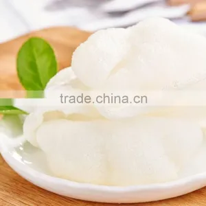 White Prawn Crackers With Crispy Good Taste Healthy Seafood Snacks thumbnail-1