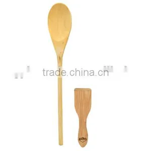 Trade Assurance Hot Sale Mini Healthy Cute Design Factory Supply Wooden Soup Spoon thumbnail-2