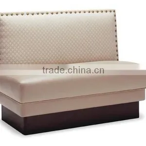 2016 Leather Booth With MDF Base Restaurant Booth Seating for Sale thumbnail-1