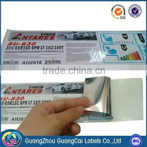 Custom Glossy Car Type Label thumbnail-1