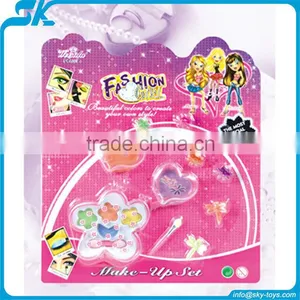 Shiny Girl Toys Makeup Kit, Children Toys Cosmetic Set Plastic Toy Makeup Set thumbnail-1