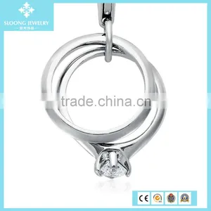 Accessories Silver Artificial Snowflake Charm in Sterling Silver thumbnail-4