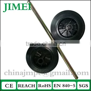 Plastic Core Solid Rubber Dustbin Wheels 200*50mm thumbnail-6