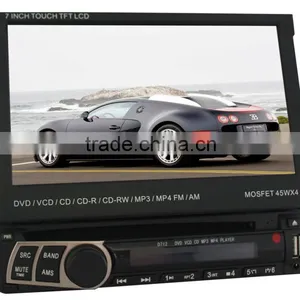 7" Inch Touch Screen Car DVD Player With GPS thumbnail-2