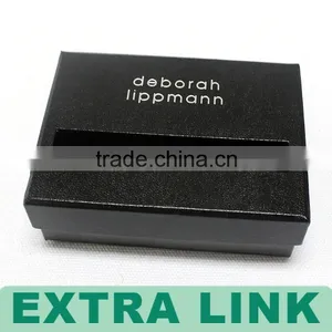 China Manufacturers Printing Custom Logo Black MDF Usb Flash Drive Gift Box, High Quality Electronic Packaging Box thumbnail-2