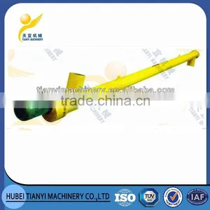 China Professional Large Capacity Carbon Steel Tube Spiral Screw Conveyor for Cement thumbnail-1