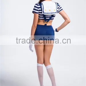Popular Sexy Sailor Costumes Trousers Women Fancy Dress Costumes thumbnail-6