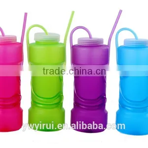 Popular Colorful Plastic Straw Cup With Lid thumbnail-1