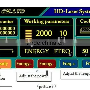 2016 Newest China Laser Tattoo Removal System 1064 nm 532 nm q Switch nd Yag Laser With CE Approved thumbnail-3