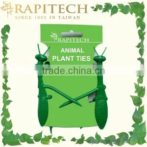 Green Plastic Animal Mantis Plant Ties thumbnail-2