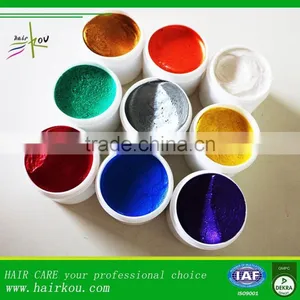 Hot Selling Strong Hold Hair Pomade Can Change Hair Color,water Based Fashion Dyeing Pomade/mud thumbnail-5