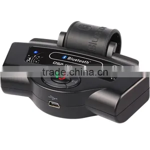 In-car Wireless FM Transmitter Car Charger MP3 Player Bluetooth Hand-Free For Steer Wheel thumbnail-2