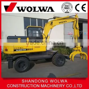 Wheel Grapple Log Loader for Sale thumbnail-2