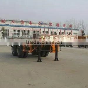 China CLW Low Transportation Cost Turck Trailer 8 Tyres Dolly Semi-trailer Price thumbnail-1