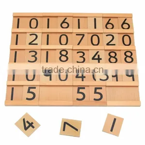 Wooden Mathematics Teaching Aid Montessori Segen Board thumbnail-2