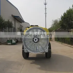 High Efficient Orchard Fruit Garden Vineyard Trailer Boom Tank Air Blast Sprayer 1500L With Italy Diaphragm Pump thumbnail-5