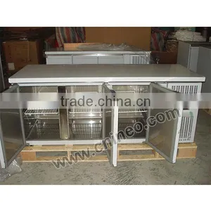 Commercial 3 Door Stainless Steel Restaurant Kitchen Undercounter Freezer(INEO Are Professional on Commercial Kitchen Project) thumbnail-4